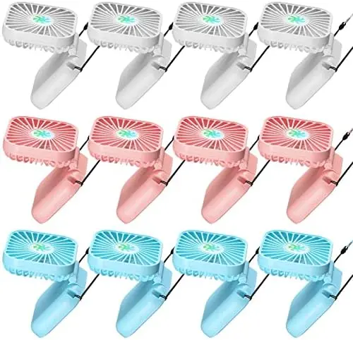 Pack Necklace Fans Portable Neck Hanging Fan Mini Fan Handheld Hand Held Fan for Cooling Small Personal Hands Free Fan USB Recha
Pack Necklace Fans Portable Neck Hanging Fan Mini Fan Handheld Hand Held Fan for Cooling Small Personal Hands Free Fan USB Recha