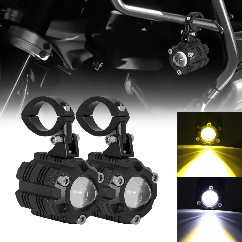 Additional Led Headlights For Motorcycle Led Light Lamp 12V Dual-Color White/Amber Universal Auxiliary Spotlights Fog Light
Additional Led Headlights For Motorcycle Led Light Lamp 12V Dual-Color White/Amber Universal Auxiliary Spotlights Fog Light