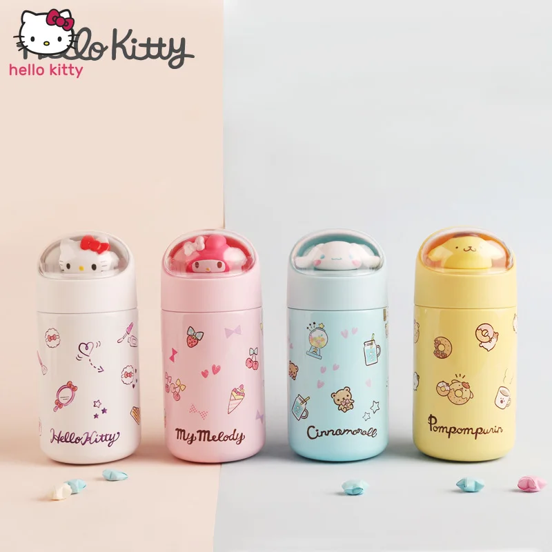 Мультяшный Sanrio, кукла Hello Kitty, Вакуумная чашка, мультяшная анимация, моя мелодия, чашка для воды, портативная чашка с ручкой в коричном цвете
Мультяшный Sanrio, кукла Hello Kitty, Вакуумная чашка, мультяшная анимация, моя мелодия, чашка для воды, портативная чашка с ручкой в коричном цвете