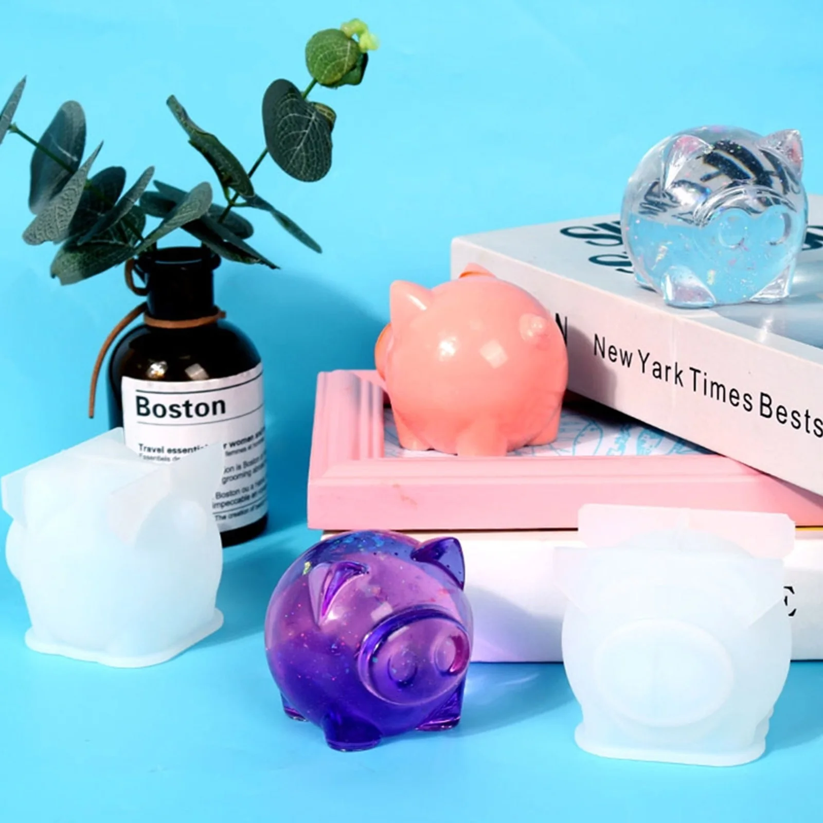 Small Animal Silicone Mold Cute Piggy Crystal Epoxy Resin Molds DIY Handmade Crafts Casting Piggy Ornaments Doll Making Acces
Small Animal Silicone Mold Cute Piggy Crystal Epoxy Resin Molds DIY Handmade Crafts Casting Piggy Ornaments Doll Making Acces