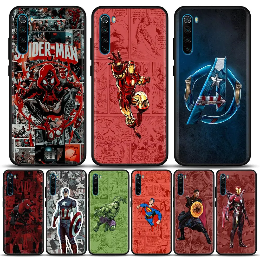 Marvel Avengers Phone Case for Redmi 6 Pro 6A 7 7A Note 7 Note 8 A Pro 8T Note 9 S Pro 4G TSoft Silicone Cover
Marvel Avengers Phone Case for Redmi 6 Pro 6A 7 7A Note 7 Note 8 A Pro 8T Note 9 S Pro 4G TSoft Silicone Cover
