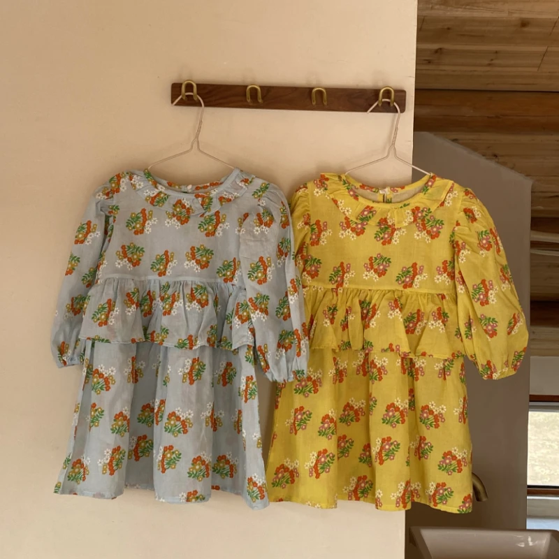 HoneyCherry Spring New Cute Thin Loose Bubble Sleeve Dress Girls Clothes
HoneyCherry Spring New Cute Thin Loose Bubble Sleeve Dress Girls Clothes