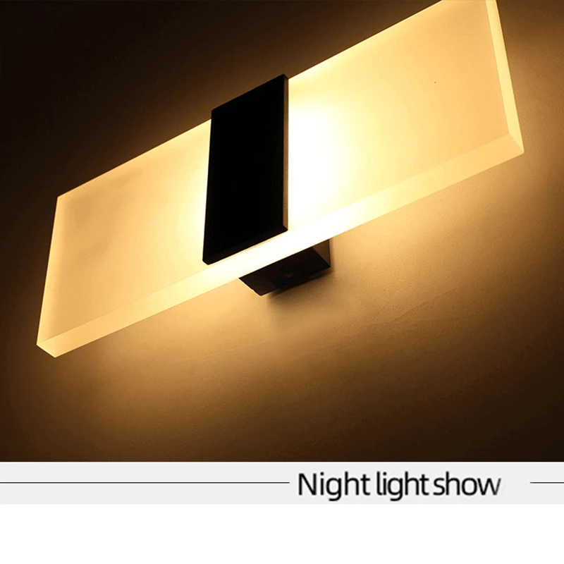 Modern Led Acrylic Wall Lamp AC85-265V Long warm white Indoor Lighting Home Bedroom Bedding Room Living Room Indoor wall lamp
Modern Led Acrylic Wall Lamp AC85-265V Long warm white Indoor Lighting Home Bedroom Bedding Room Living Room Indoor wall lamp