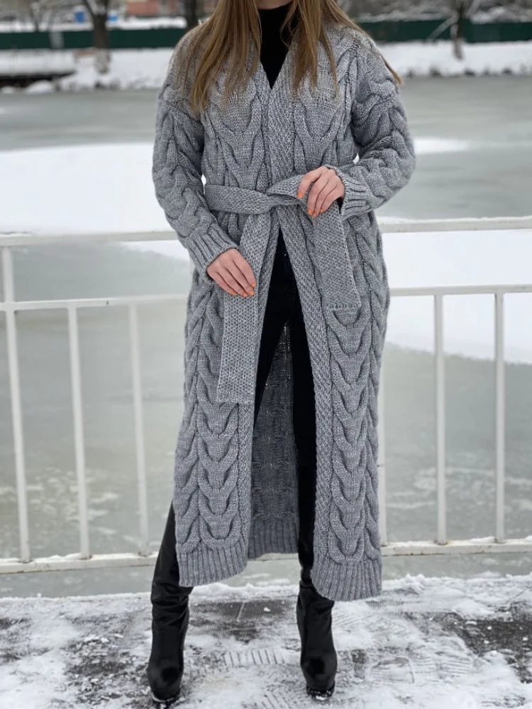 2023 Cardigans Knit Sweater Women Spring Autumn Winter Letter Maxi Loose Soft Coat Korean Long Knitted Jacket Cardigan Sexy Swea 
2023 Cardigans Knit Sweater Women Spring Autumn Winter Letter Maxi Loose Soft Coat Korean Long Knitted Jacket Cardigan Sexy Swea