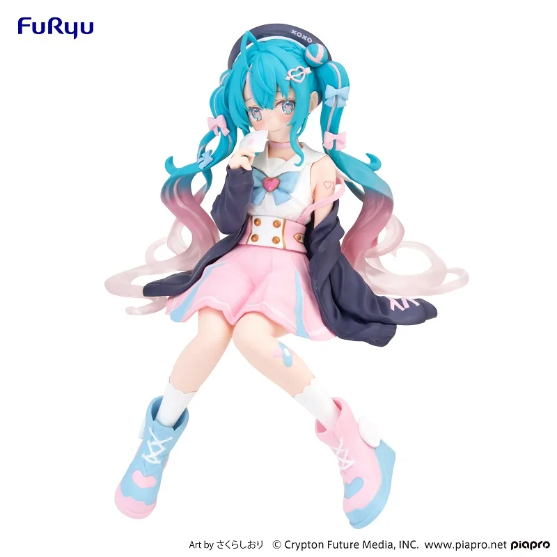 Фигурка Furyu Hatsune Miku, фигурка Вокалоида, Мику, любовь, матросские куклы, лапша, фигурка аниме, модель, игрушки для девочек, подарок
Фигурка Furyu Hatsune Miku, фигурка Вокалоида, Мику, любовь, матросские куклы, лапша, фигурка аниме, модель, игрушки для девочек, подарок