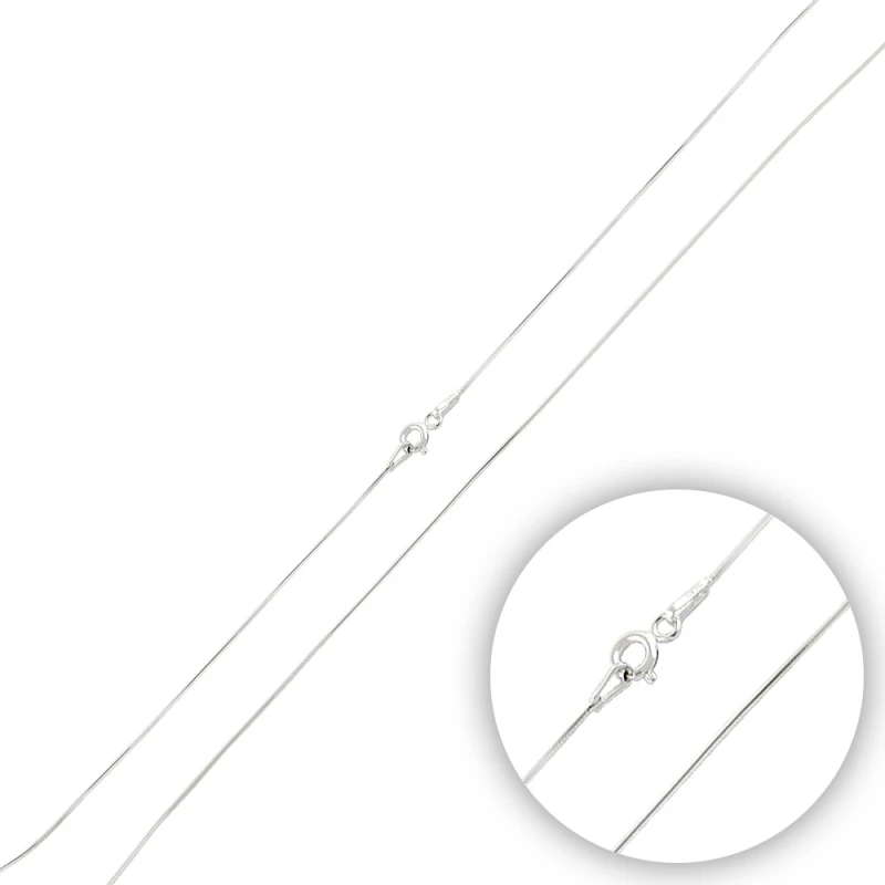 Silver 925 Sterling 15 Micron Tıraşlı Snake Chain Necklace
Silver 925 Sterling 15 Micron Tıraşlı Snake Chain Necklace