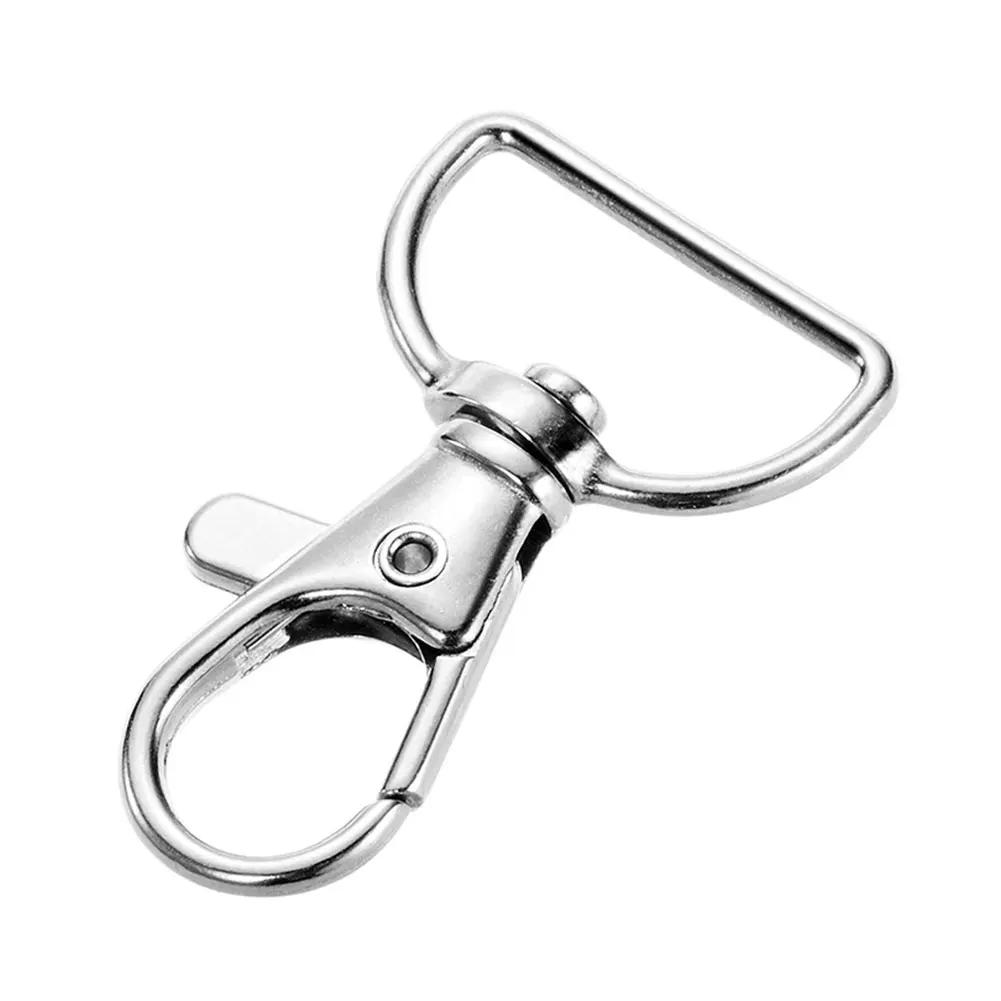 20pcs Purse Swivel Clasp Practical Jewelry Making Clip Key Chain Zinc Alloy Bag Buckle DIY Craft Lobster Claw With D Ring
20pcs Purse Swivel Clasp Practical Jewelry Making Clip Key Chain Zinc Alloy Bag Buckle DIY Craft Lobster Claw With D Ring