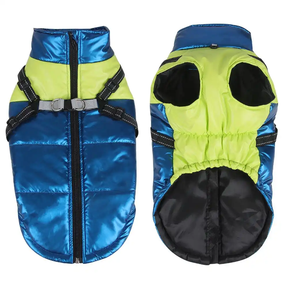 Жилет ZOOBERS для собак, водонепроницаемая куртка с D-образным вырезом, с поводком, для дома и улицы, ветрозащитная
Жилет ZOOBERS для собак, водонепроницаемая куртка с D-образным вырезом, с поводком, для дома и улицы, ветрозащитная