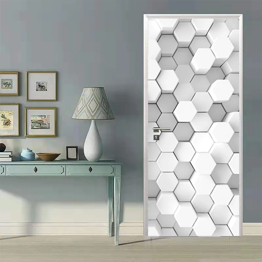 Honeycomb Technology Three-Dimensional Design Door Stickers Stickers Bedroom Bathroom Door Concealer Decorative Wall Stickers
Honeycomb Technology Three-Dimensional Design Door Stickers Stickers Bedroom Bathroom Door Concealer Decorative Wall Stickers