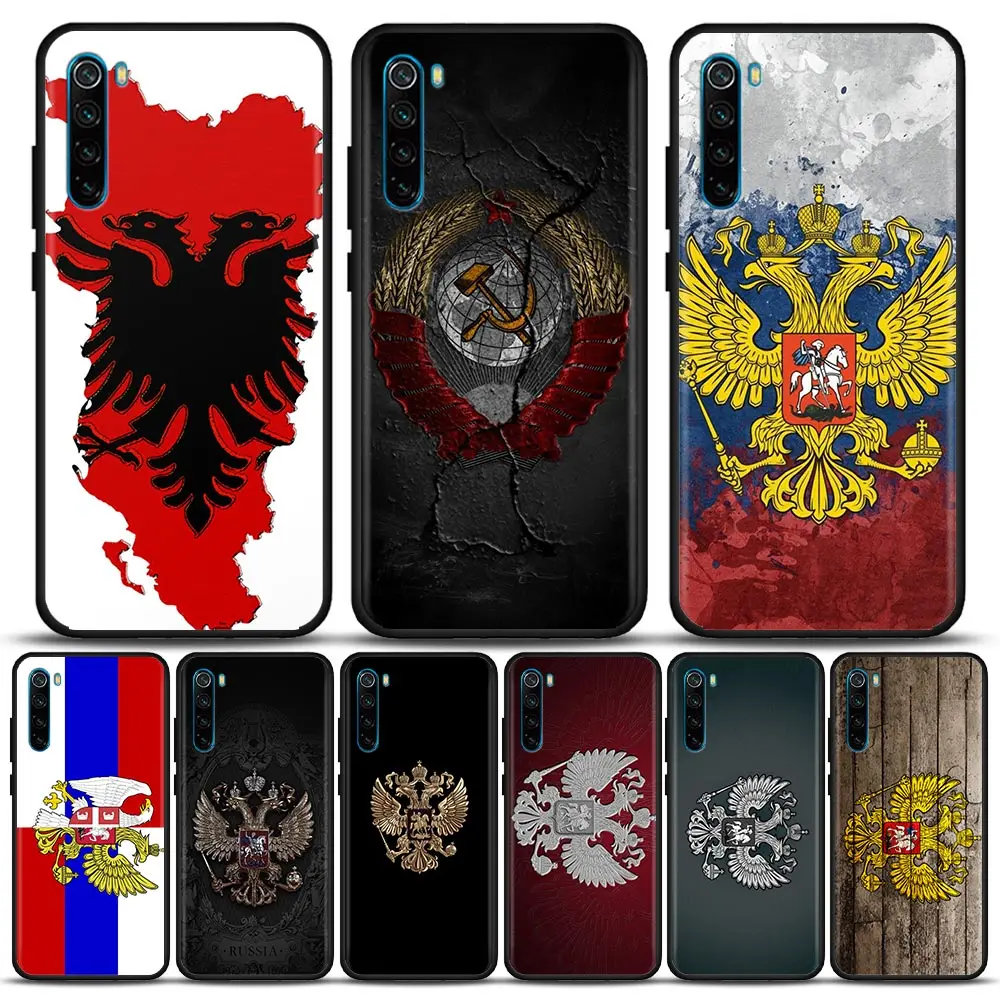 Phone Case for Redmi 6 6A 7 7A 8 8A 9 9A 9C 9T 10 10C K40 K40S K50 Pro Plus Silicon Case Cover Heraldic Two-Headed Eagle Albania
Phone Case for Redmi 6 6A 7 7A 8 8A 9 9A 9C 9T 10 10C K40 K40S K50 Pro Plus Silicon Case Cover Heraldic Two-Headed Eagle Albania