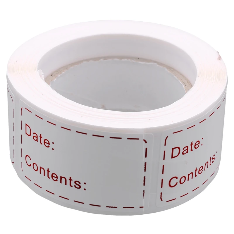 300Pcs Removable Freezer Labels 1 X 3 Inch Food Storage Stickers, Refrigerator Freezer Paper Label Easy Clean
300Pcs Removable Freezer Labels 1 X 3 Inch Food Storage Stickers, Refrigerator Freezer Paper Label Easy Clean
