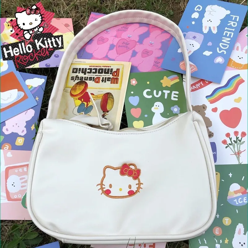 Kawaii Hello Kitty вышитая кукла Подмышечная сумка аниме мультфильм универсальная сумка через плечо Лолита Jk модная сумка Детский подарок
Kawaii Hello Kitty вышитая кукла Подмышечная сумка аниме мультфильм универсальная сумка через плечо Лолита Jk модная сумка Детский подарок