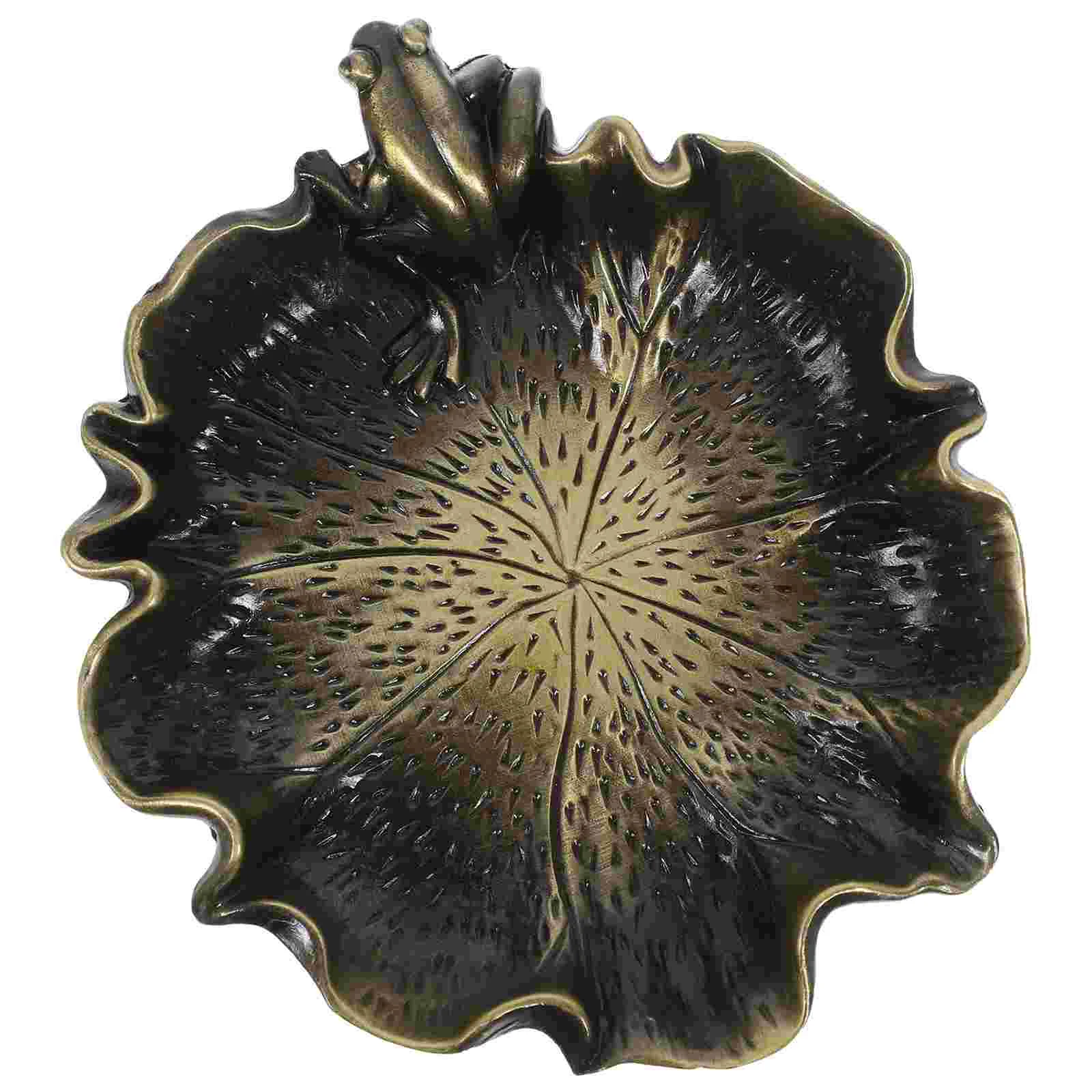 Inkstone Ornament Lotus-leaf Frogs Inkwell Dish Water Desktop Holder Frogs Decor Table Decor Bottle Multifunctional
Inkstone Ornament Lotus-leaf Frogs Inkwell Dish Water Desktop Holder Frogs Decor Table Decor Bottle Multifunctional
