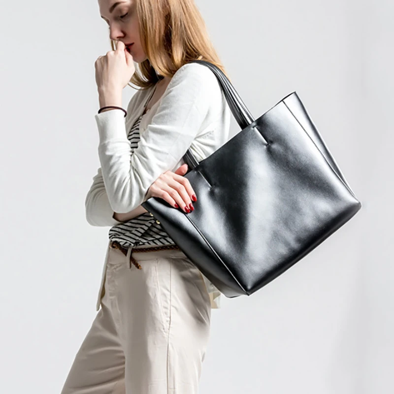 Genuine Leather Shoulder Set Bags Women Large Capacity Zipper Tote Shopping Bag Luxury Designer Detachable Strap Handbag
Genuine Leather Shoulder Set Bags Women Large Capacity Zipper Tote Shopping Bag Luxury Designer Detachable Strap Handbag