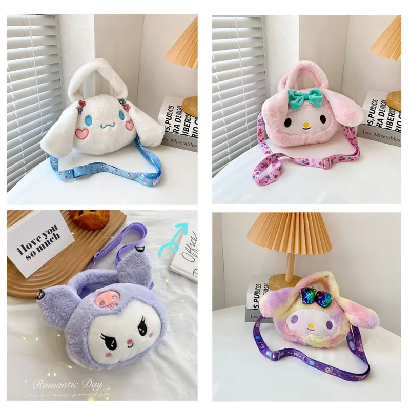 Kawaii Sanrios аниме My Melody Cinnamoroll Kuromi мультфильм милая плюшевая сумка-мессенджер через плечо кукла Хэллоуин девочка подарок на день рождения
Kawaii Sanrios аниме My Melody Cinnamoroll Kuromi мультфильм милая плюшевая сумка-мессенджер через плечо кукла Хэллоуин девочка подарок на день рождения