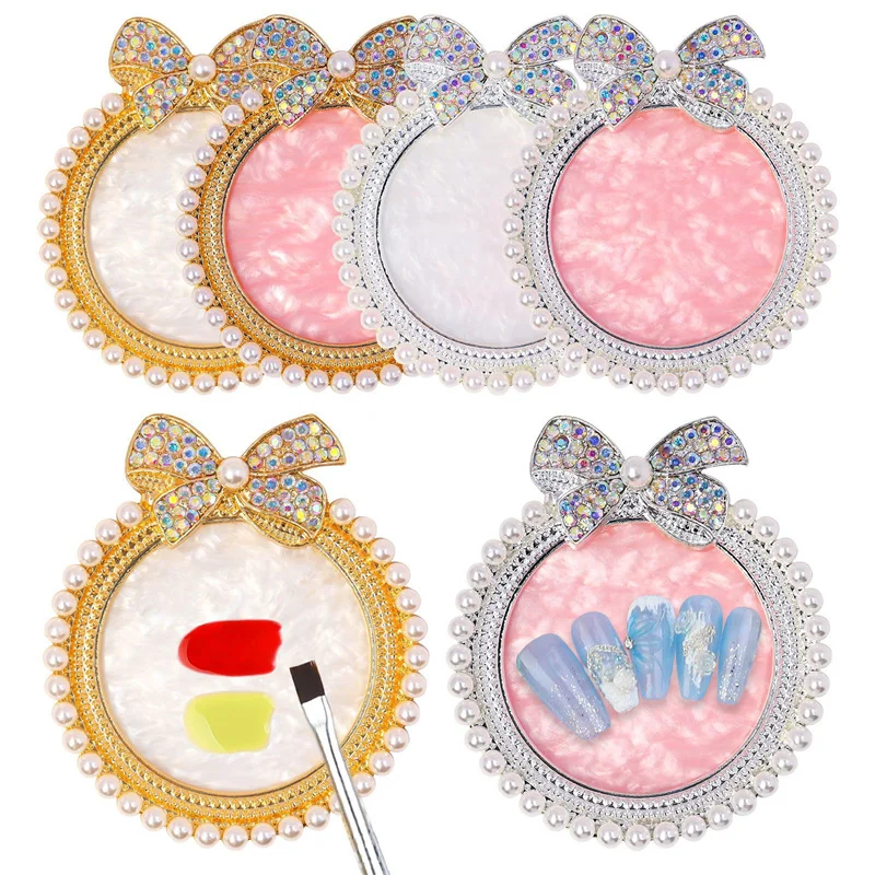 1PC Round Resin Agate Stone Nail Color Palette Gel Polish Pallet Mixing Drawing Paint Plate Pad Manicure Nail Art Display Shelf
1PC Round Resin Agate Stone Nail Color Palette Gel Polish Pallet Mixing Drawing Paint Plate Pad Manicure Nail Art Display Shelf