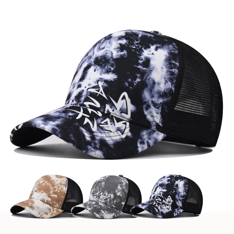 Baseball Cap Summer hats Net cap Mesh Cap Hat Unisex Color gradient pattern shade Spring Autumn Cap Hip Hop Fitted Cap
Baseball Cap Summer hats Net cap Mesh Cap Hat Unisex Color gradient pattern shade Spring Autumn Cap Hip Hop Fitted Cap
