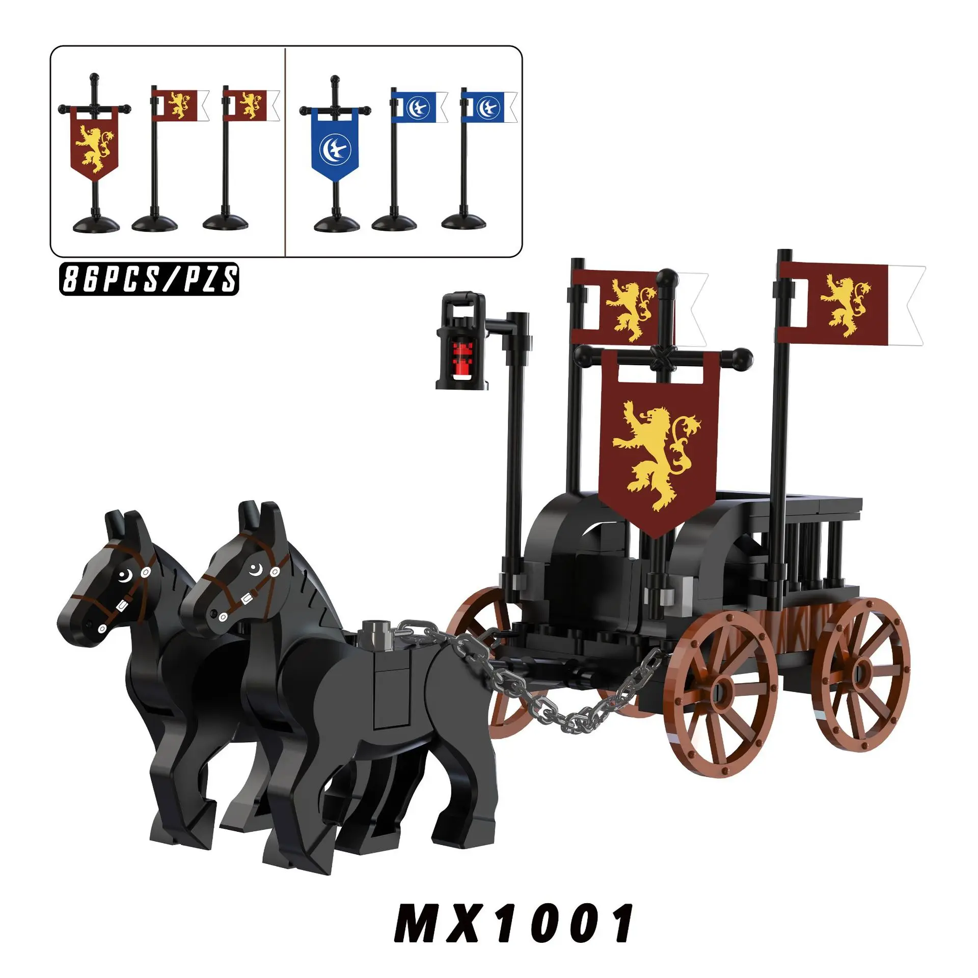 Ancient War Military Assembled Building Blocks Chariot Carriage Small Particles Soldiers Figures Children's Educational Toys
Ancient War Military Assembled Building Blocks Chariot Carriage Small Particles Soldiers Figures Children's Educational Toys