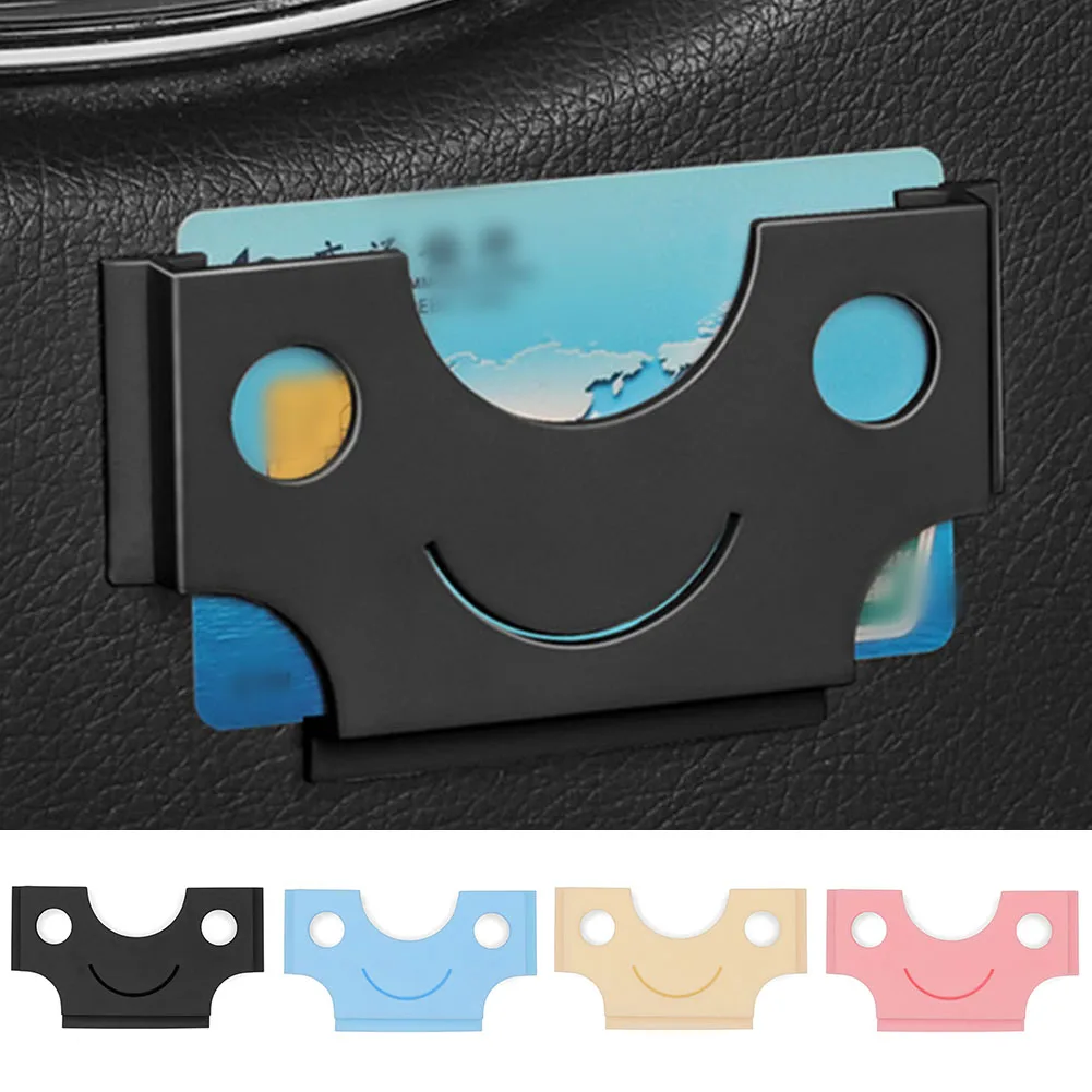 Universal Car Storage Multi-function Card Holder Smile Interior Organizer Card Holder Stowing Tidying Elastomeric Plastic Pink
Universal Car Storage Multi-function Card Holder Smile Interior Organizer Card Holder Stowing Tidying Elastomeric Plastic Pink