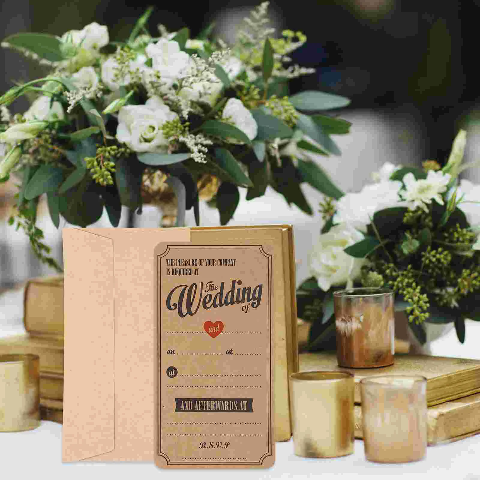 1 Set Exquisite Paper Stylish Retro Cards Invitation Cards Vintage Cards Greeting Cards Envelopes for Party
1 Set Exquisite Paper Stylish Retro Cards Invitation Cards Vintage Cards Greeting Cards Envelopes for Party
