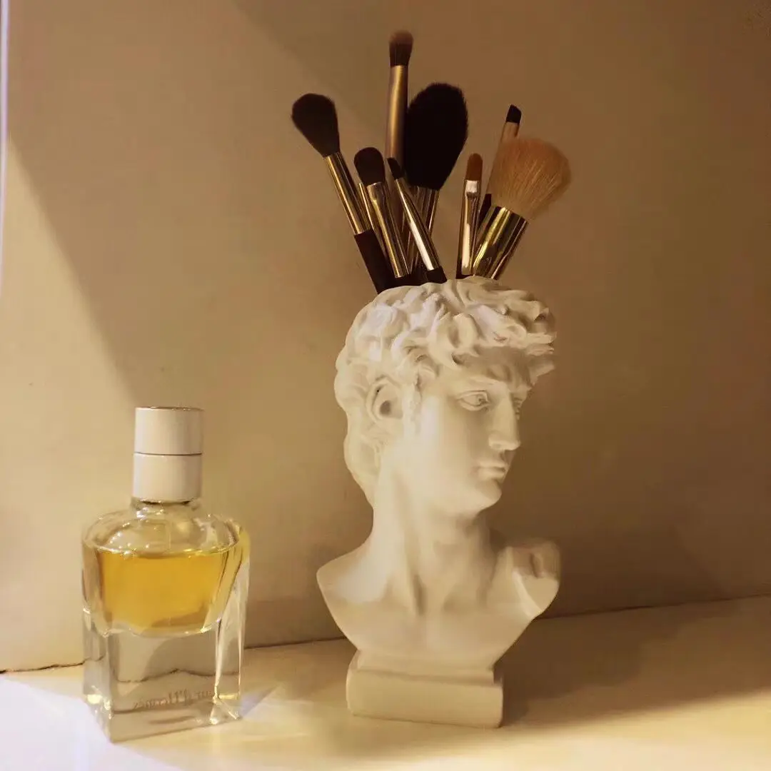 Ancient Greek Statue Makeup Brush Holder Organizer Container Storage Box Creative Ins Vase Home Desk Ornament Nordic Home Decor
Ancient Greek Statue Makeup Brush Holder Organizer Container Storage Box Creative Ins Vase Home Desk Ornament Nordic Home Decor