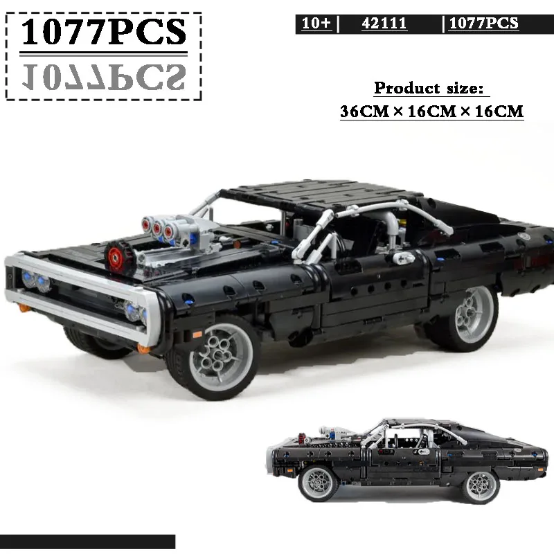 42111 Dodge гоночная модель 1168 шт. строительные блоки, строительные блоки, игрушка, фильм «Форсаж», серия «супер-гонки», детский подарок
42111 Dodge гоночная модель 1168 шт. строительные блоки, строительные блоки, игрушка, фильм «Форсаж», серия «супер-гонки», детский подарок