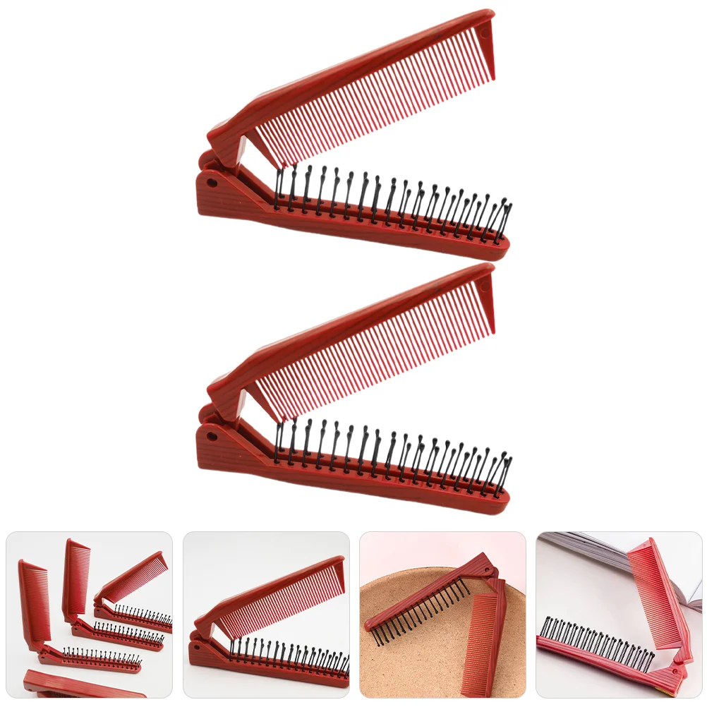 2pcs Hair Brush Travel Combs Portable Folding Combs Detangling Combs for Daily Use 
2pcs Hair Brush Travel Combs Portable Folding Combs Detangling Combs for Daily Use