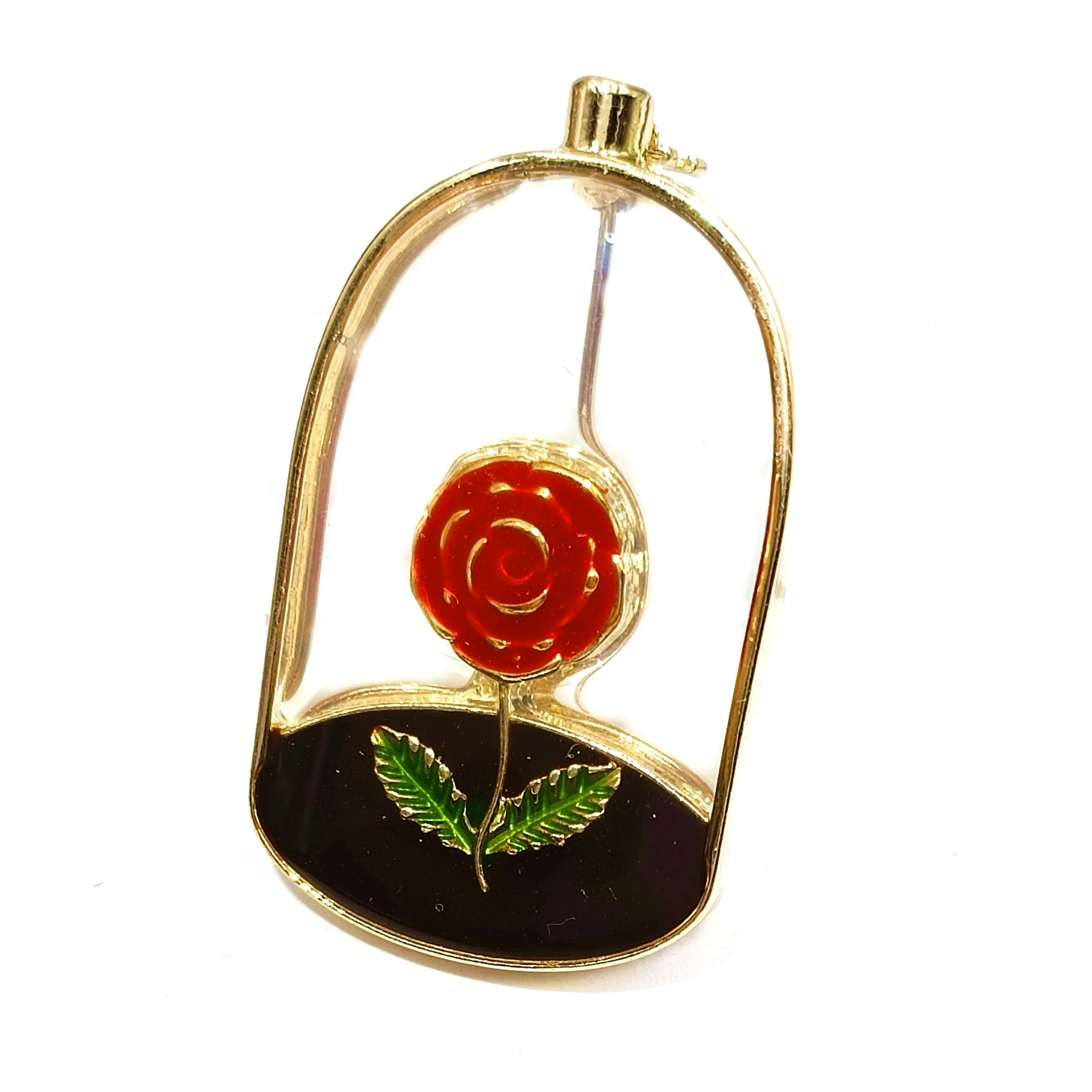Charming Clear Glass Domed Enchant Red Rose Lapel Pin Eternal Flower Valentines Day Little Princess Gift Collar Hat Bag Jewelry
Charming Clear Glass Domed Enchant Red Rose Lapel Pin Eternal Flower Valentines Day Little Princess Gift Collar Hat Bag Jewelry