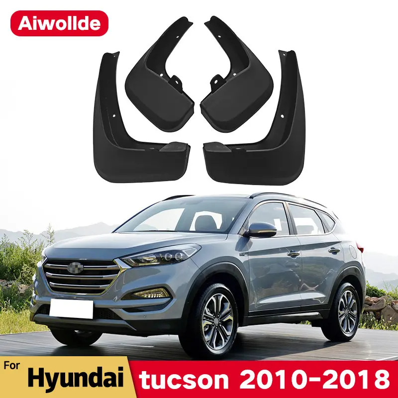 

Car Fender Mud Flaps For Hyundai Tucson TL 2010-2018 2019 Ix35 Splash Guards MudFlaps Front Rear Mudguards Auto Accessories