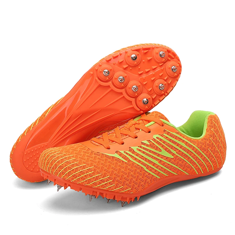 Men Women Spikes Sprint Shoes Professional Track and Field Shoes for Men Women Boys Girls Running Shoes with Spikes Sneakers
Men Women Spikes Sprint Shoes Professional Track and Field Shoes for Men Women Boys Girls Running Shoes with Spikes Sneakers