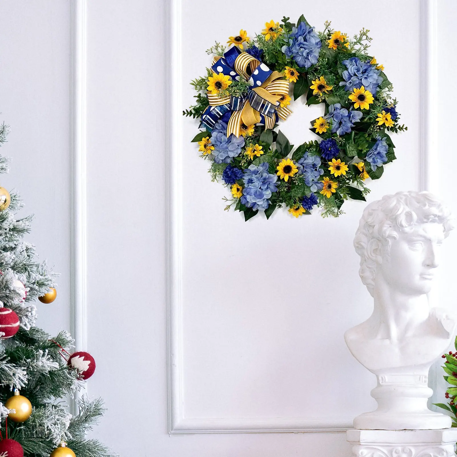 Yellow And Blue Wreath 18 Inch Yellow And Blue Wreath Spring Summer Sunflower Wreath For Front Door Home Wall Wedding Tabletop
Yellow And Blue Wreath 18 Inch Yellow And Blue Wreath Spring Summer Sunflower Wreath For Front Door Home Wall Wedding Tabletop