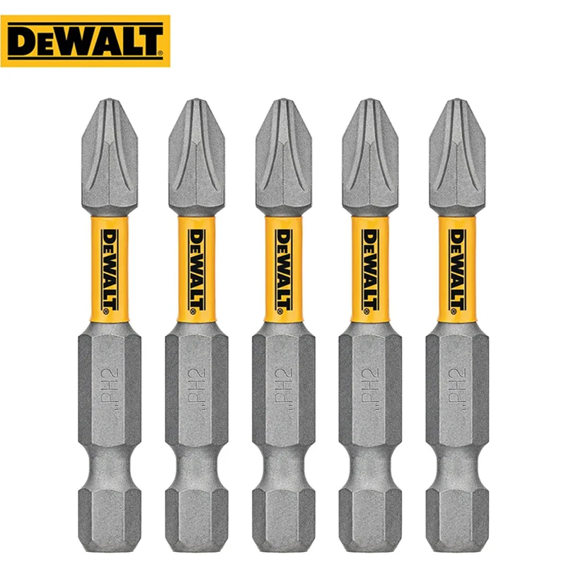 DEWALT 50mm PH2 Impact Tough Screwdriver Bit Phillips #2 Magnetic Anti-Slip Driver Bit Set Woodworking Electric Drill Cross Head
DEWALT 50mm PH2 Impact Tough Screwdriver Bit Phillips #2 Magnetic Anti-Slip Driver Bit Set Woodworking Electric Drill Cross Head