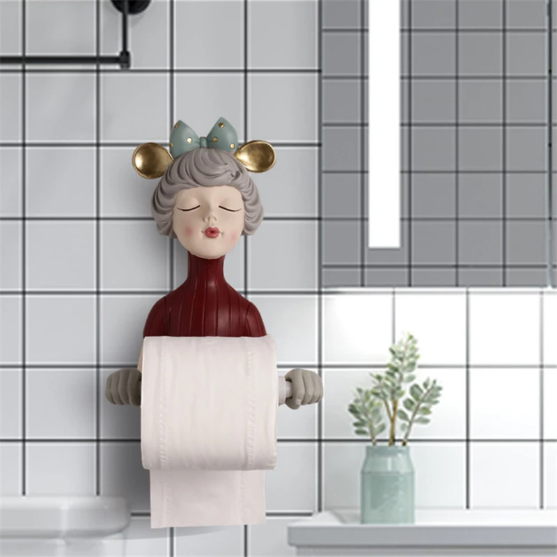 Nordic Ins Resin Bow-knot Girl Paper Towel Rack Home Living Room Bathroom Kitchen Wall Hanging Towel Rack Bathroom Pendant Decor
Nordic Ins Resin Bow-knot Girl Paper Towel Rack Home Living Room Bathroom Kitchen Wall Hanging Towel Rack Bathroom Pendant Decor