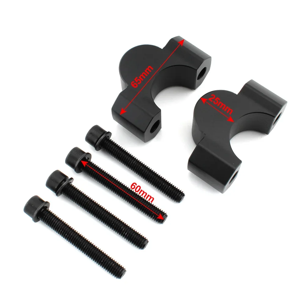 Motorcycle Riser Handlebar Clip Adapter Risers 25mm For BMW S1000R S 1000R S1000R 2021 2022 2023 Black
Motorcycle Riser Handlebar Clip Adapter Risers 25mm For BMW S1000R S 1000R S1000R 2021 2022 2023 Black
