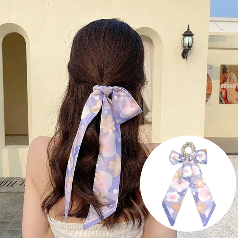 Purple Coffee Vintage Floating Pearl Hair Rope Band Hair Ring Coiffure Ponytail Cloth Women Girls Ties Ribbon Scarves Bowknot
Purple Coffee Vintage Floating Pearl Hair Rope Band Hair Ring Coiffure Ponytail Cloth Women Girls Ties Ribbon Scarves Bowknot