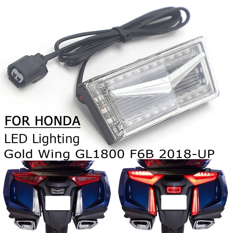 Motorcycle LED Reflector Lamp Taillight Replacement Lamp For Honda Gold Wing GL1800 Tour DCT 2018-2021 Brake Light
Motorcycle LED Reflector Lamp Taillight Replacement Lamp For Honda Gold Wing GL1800 Tour DCT 2018-2021 Brake Light