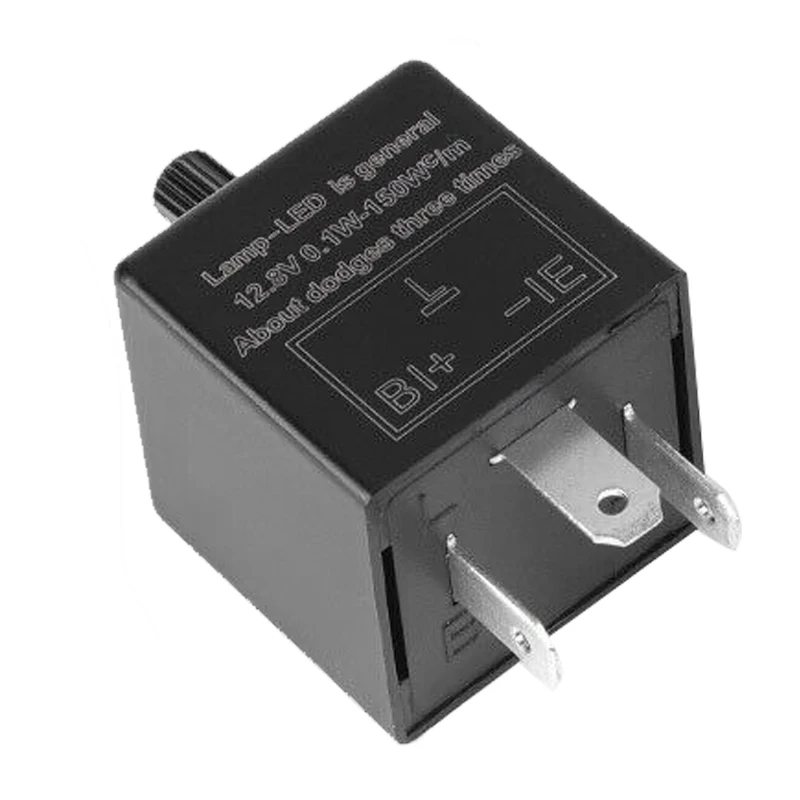Hyper Flash LED Flasher Relay Black Auto Accessories Turn Signal Indicator 1pc For Automobile Motorcycle High Quality Material
Hyper Flash LED Flasher Relay Black Auto Accessories Turn Signal Indicator 1pc For Automobile Motorcycle High Quality Material