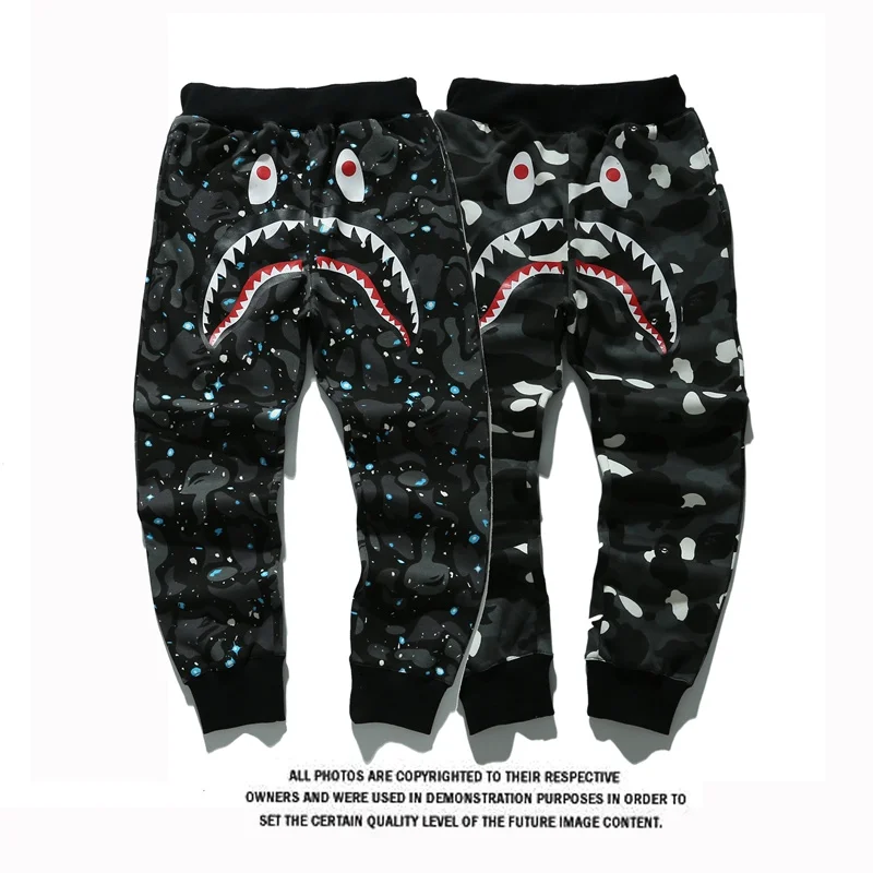 Camouflage Starry Night Thin Bape shark SlacksStreetwear Pants Mens Joggers Pants Joggers Stacked Sweatpants
Camouflage Starry Night Thin Bape shark SlacksStreetwear Pants Mens Joggers Pants Joggers Stacked Sweatpants