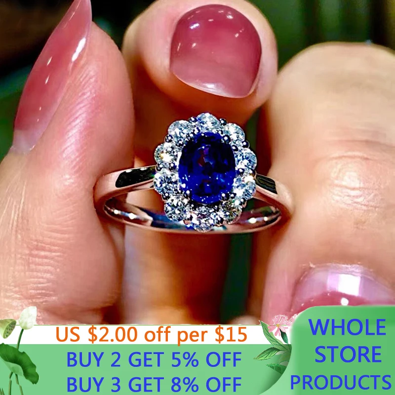 Женское кольцо с сапфировым камнем, серебро 925 пробы
Женское кольцо с сапфировым камнем, серебро 925 пробы