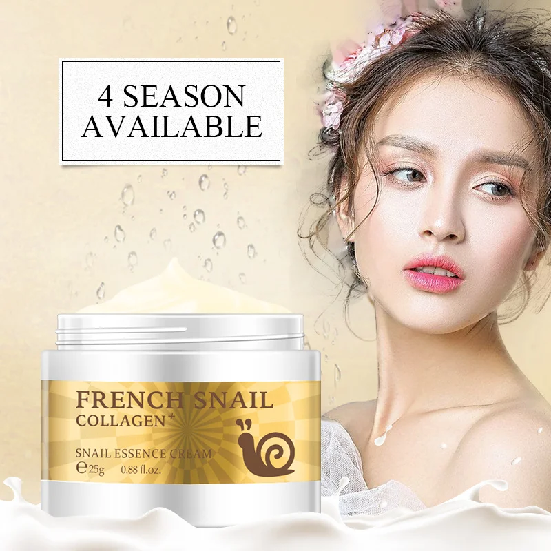 Snail Face Cream Collagen Anti-Wrinkle Anti-Aging Facial Day Cream Hyaluronic Acid Moisturizer Nourishing Tight Skin Serum Care
Snail Face Cream Collagen Anti-Wrinkle Anti-Aging Facial Day Cream Hyaluronic Acid Moisturizer Nourishing Tight Skin Serum Care