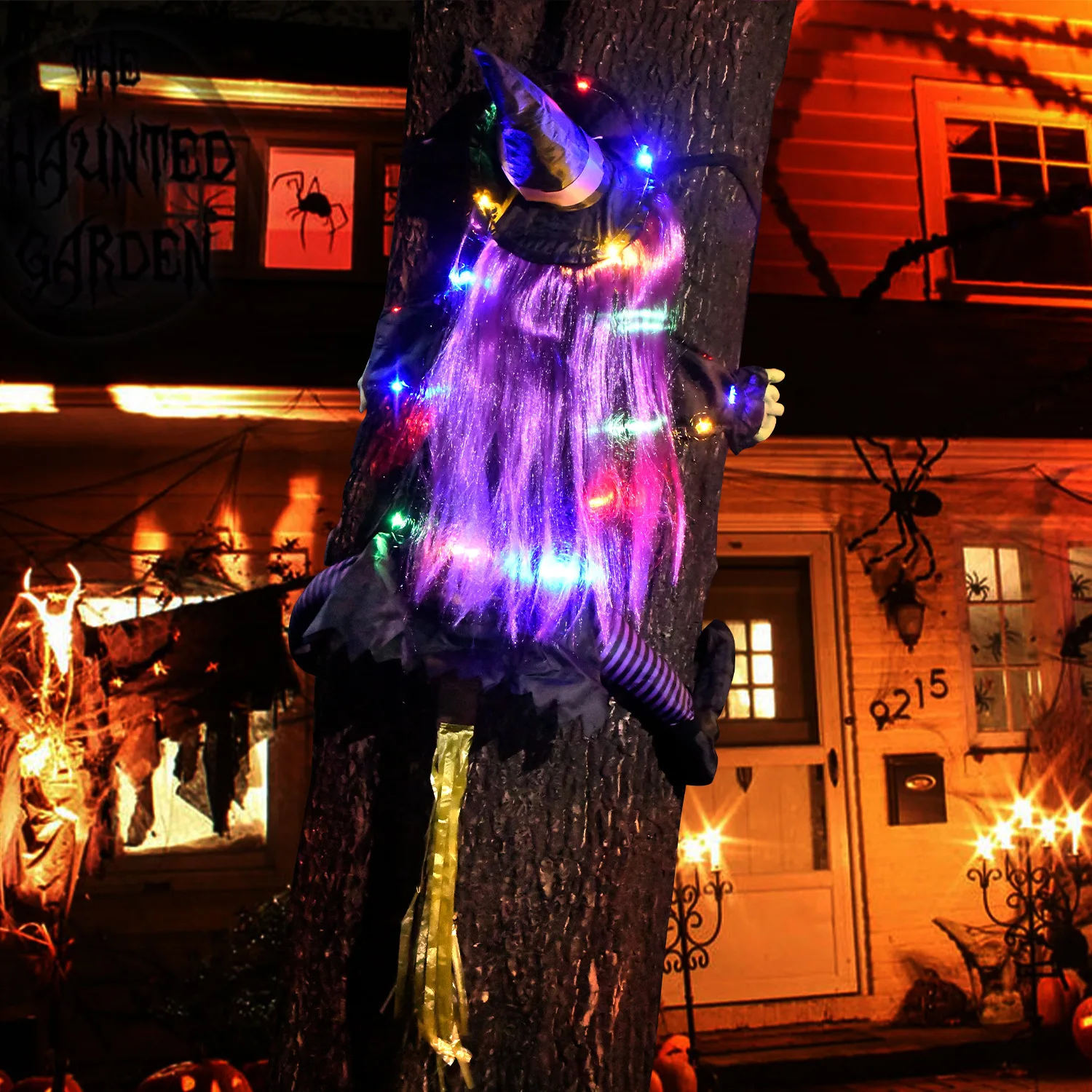 Halloween Crashing Witch Into Tree Outdoor Decoration Classic Flying Witch Pendant Decor For Yard Lawn Patio Porch Decorations
Halloween Crashing Witch Into Tree Outdoor Decoration Classic Flying Witch Pendant Decor For Yard Lawn Patio Porch Decorations