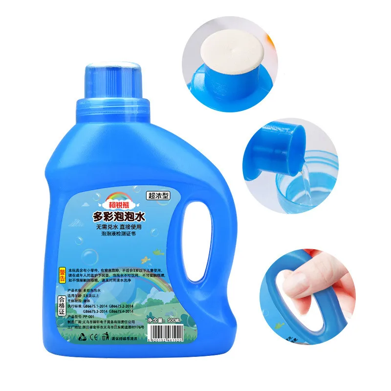 500ML/1000ML Bubble Refill, Big Bubble Colorful Bubble Refill Bubble Water, Original Wholesale, Electric Bubble Gun Replacement
500ML/1000ML Bubble Refill, Big Bubble Colorful Bubble Refill Bubble Water, Original Wholesale, Electric Bubble Gun Replacement