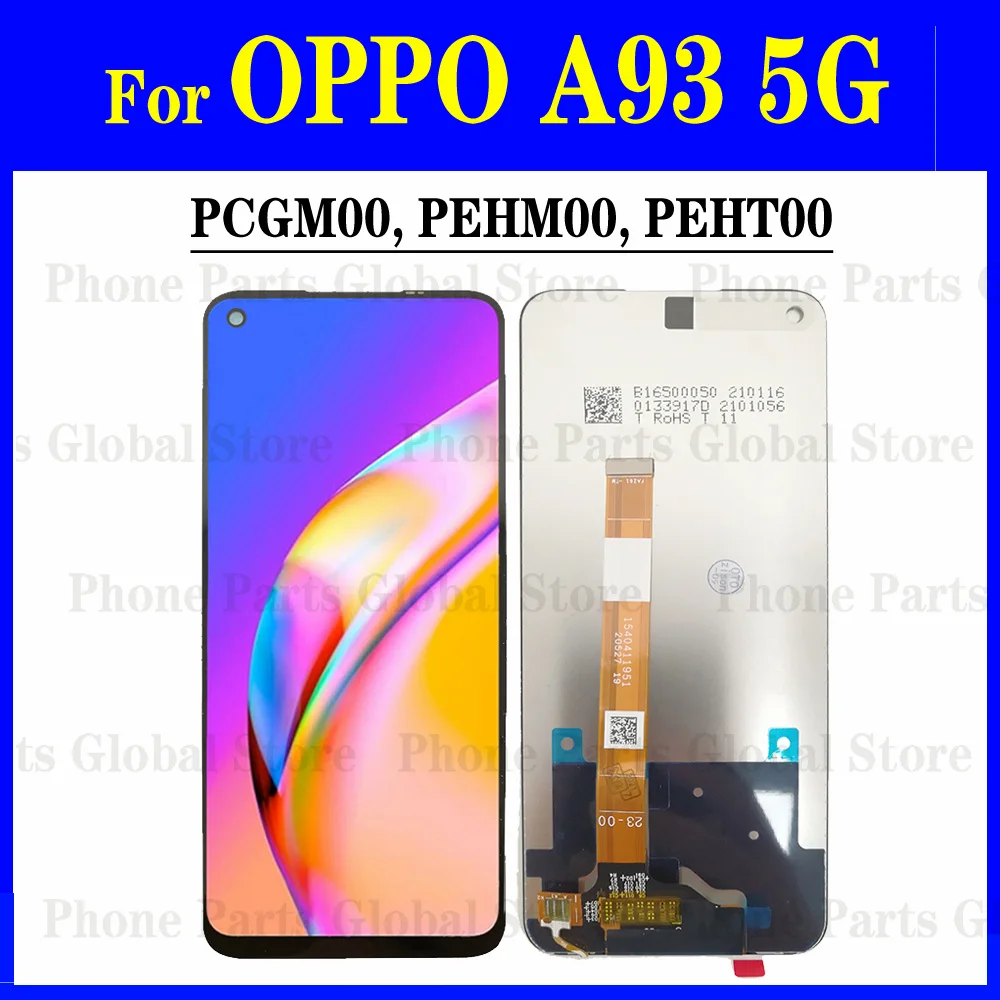 ЖК-дисплей 6 5 дюйма для OPPO A93 дисплей телефона PCGM00 PEHM00 PEHT00 ЖК-экран сенсорная