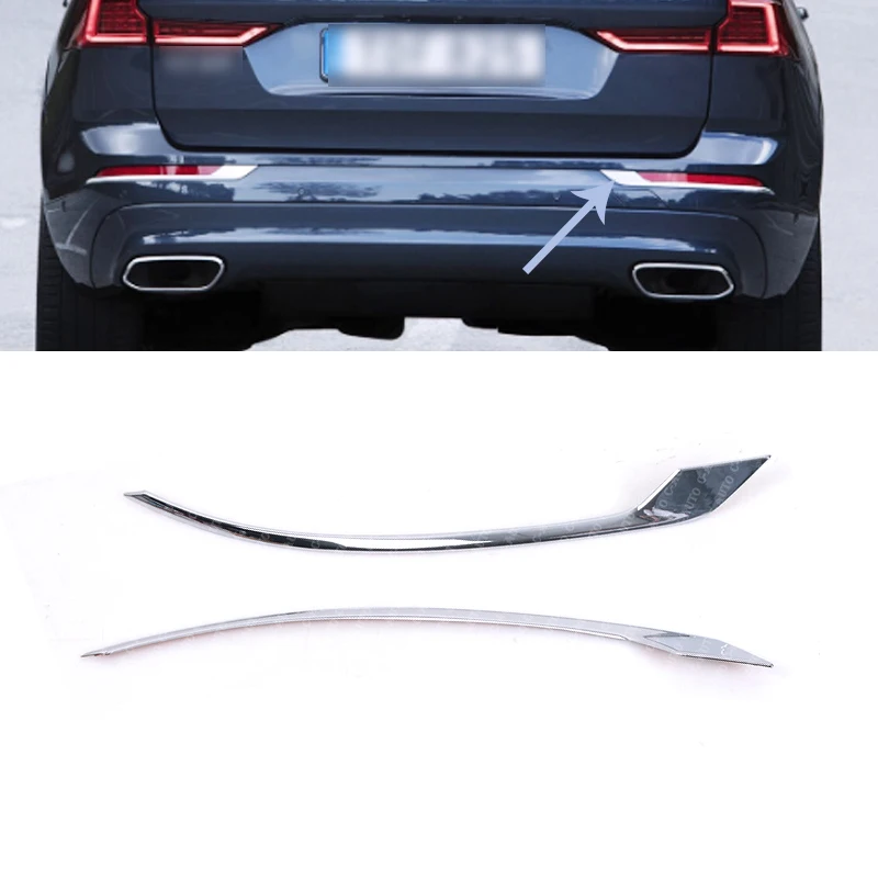 2pcs Car ABS Chrome Rear Fog Light Trim For Volvo XC60 2018 Lamp Eyelid Cover Decorative Car Exterior Accessories Car-Styling
2pcs Car ABS Chrome Rear Fog Light Trim For Volvo XC60 2018 Lamp Eyelid Cover Decorative Car Exterior Accessories Car-Styling