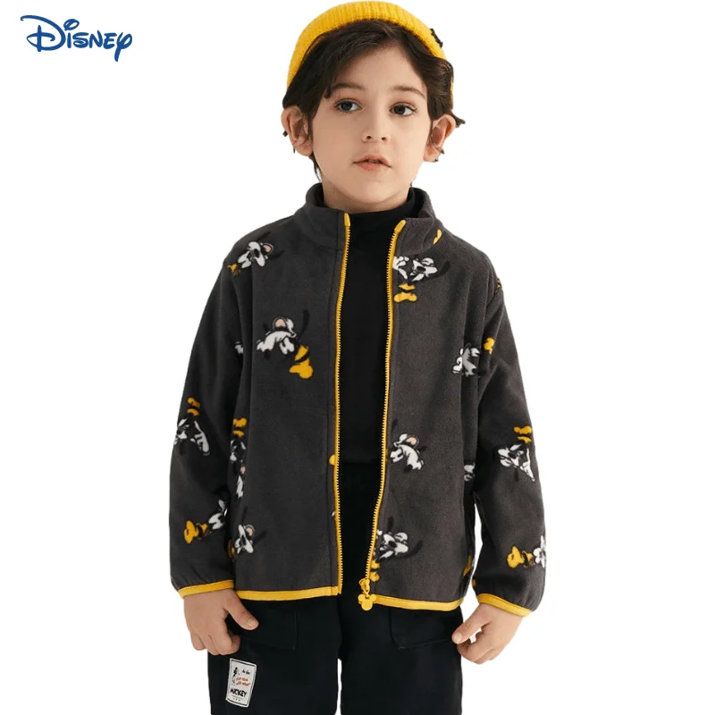 Disney Mickey Goofy Baby Girl Boy Jacket Zipper Pocket Warm Coat Long Sleeve Stand Collar Cartoon Outwear Baby Clothes 2-12Y
Disney Mickey Goofy Baby Girl Boy Jacket Zipper Pocket Warm Coat Long Sleeve Stand Collar Cartoon Outwear Baby Clothes 2-12Y