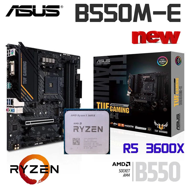 Материнская плата AMD B550, комбинированный процессор, б/у AMD Ryzen 5 3600X ASUS TUF GAMING B550M-E GAMING WIFI DDR5 USB Socket AM4, материнская плата
Материнская плата AMD B550, комбинированный процессор, б/у AMD Ryzen 5 3600X ASUS TUF GAMING B550M-E GAMING WIFI DDR5 USB Socket AM4, материнская плата