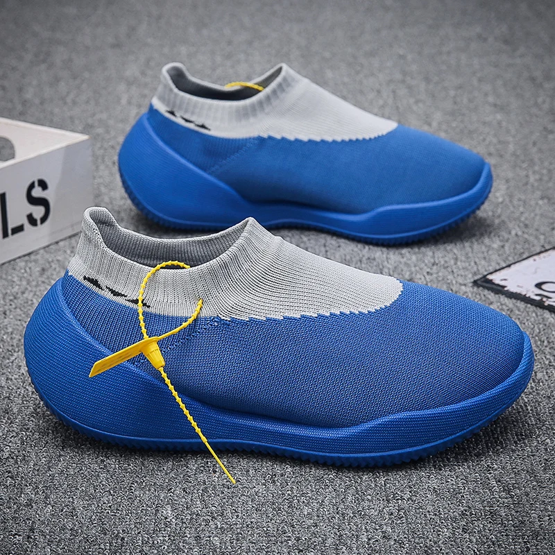 Socks Shoes Running Trendy Shoes for Men Solid Color Non-slip Soft Sole Men's Casual Fashion Sneakers Wholesale
Socks Shoes Running Trendy Shoes for Men Solid Color Non-slip Soft Sole Men's Casual Fashion Sneakers Wholesale
