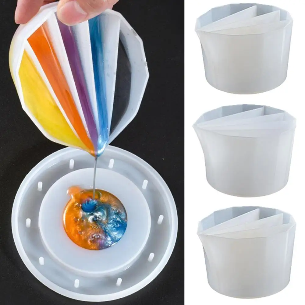 Epoxy Silicone Color Mixing Cup Toning Dispensing Cup DIY Craft Casting Tool
Epoxy Silicone Color Mixing Cup Toning Dispensing Cup DIY Craft Casting Tool