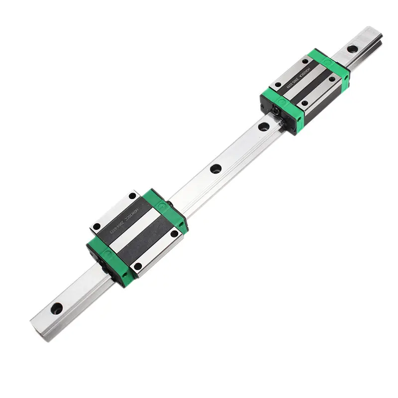 

1PCS HGR15 HGH15 Square Linear Guide Rail ANY LENGTH+2PCS Slide Block Carriage HGH15CA /Flang HGW15CC CNC Parts Router Engraving