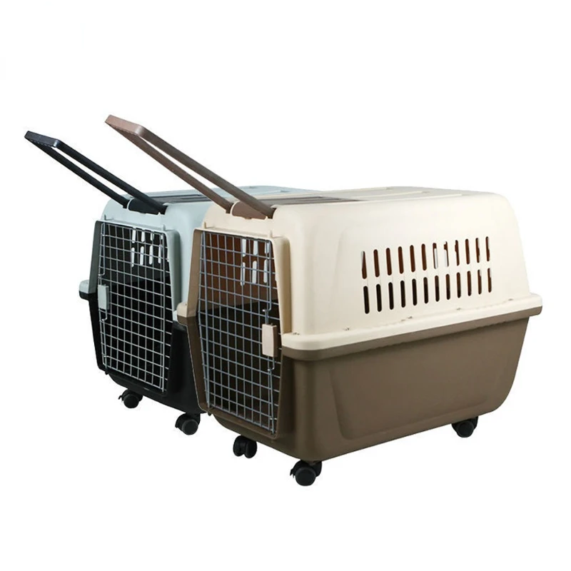 FOR TC2007 Pull rod design large unfold pet flight case box with wheels to carry dogs
FOR TC2007 Pull rod design large unfold pet flight case box with wheels to carry dogs
